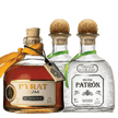 2 Patron Silver + FREE Pyrat Rum XO