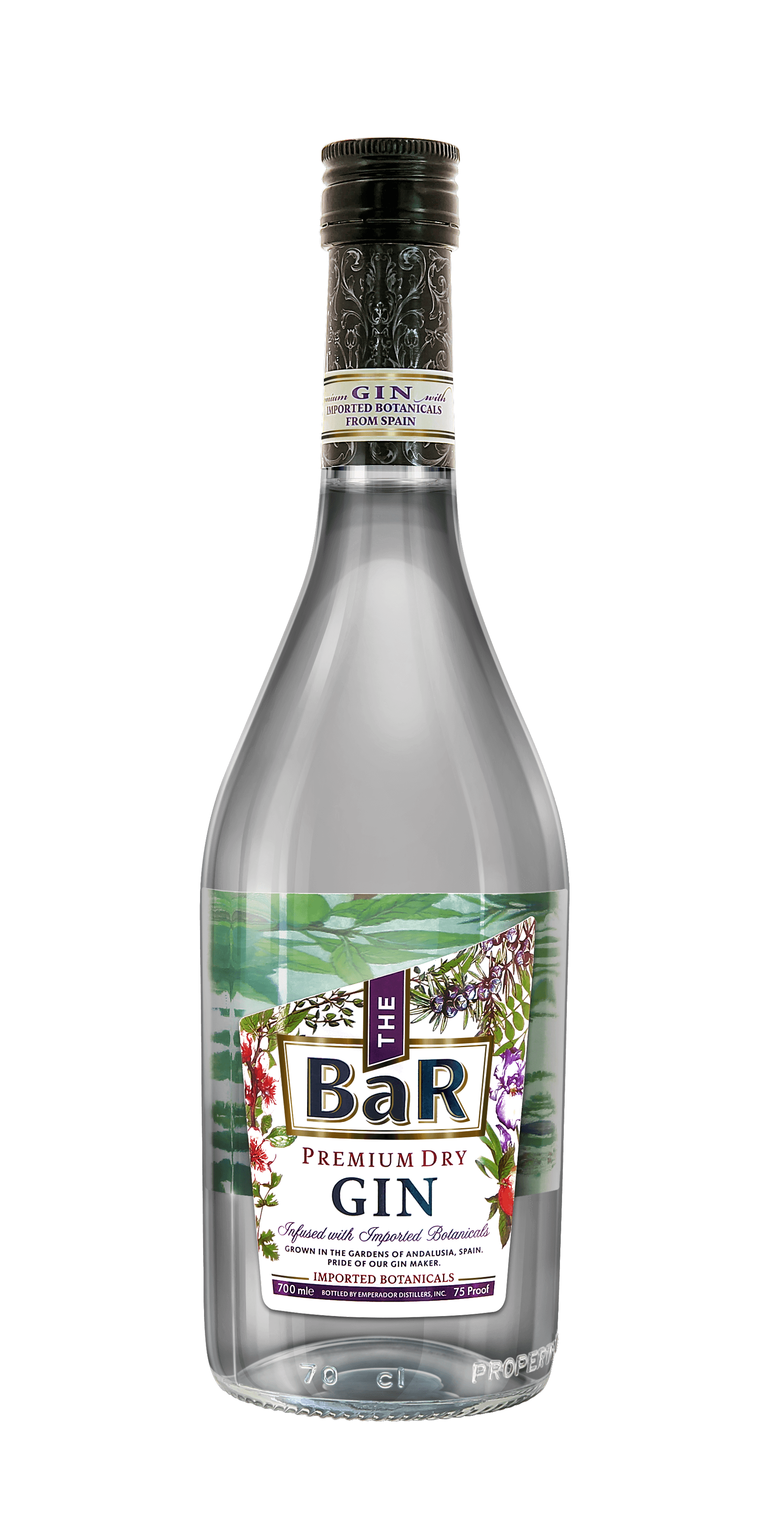 The BaR Premium Dry Gin 700ml - Boozy.ph