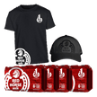 4 Red Horse Beer 330 mL Can 6-Pack + FREE Red Horse Black Shirt and Cap