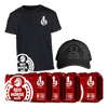4 Red Horse Beer 330 mL Can 6-Pack + FREE Red Horse Black Shirt and Cap