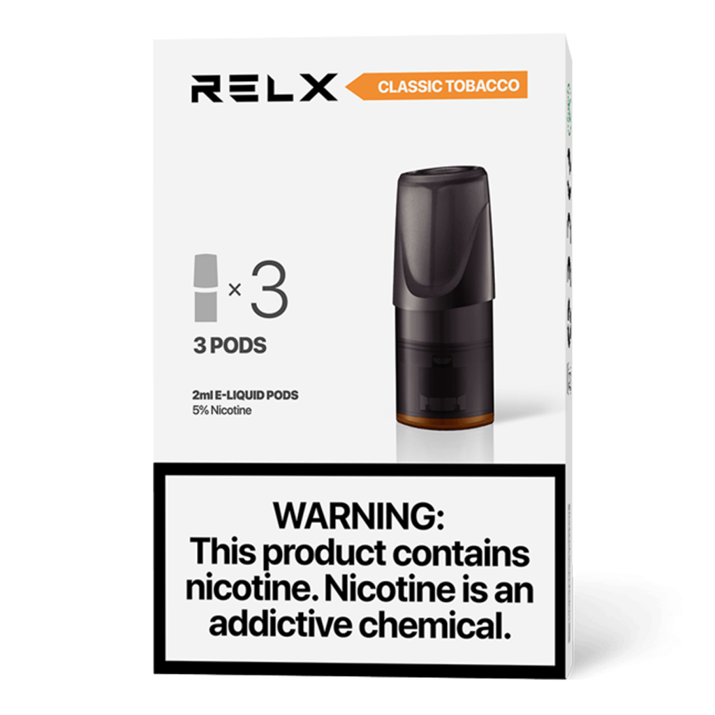 Relx 3 in 1 Pods Classic Tabacco - Boozy.ph