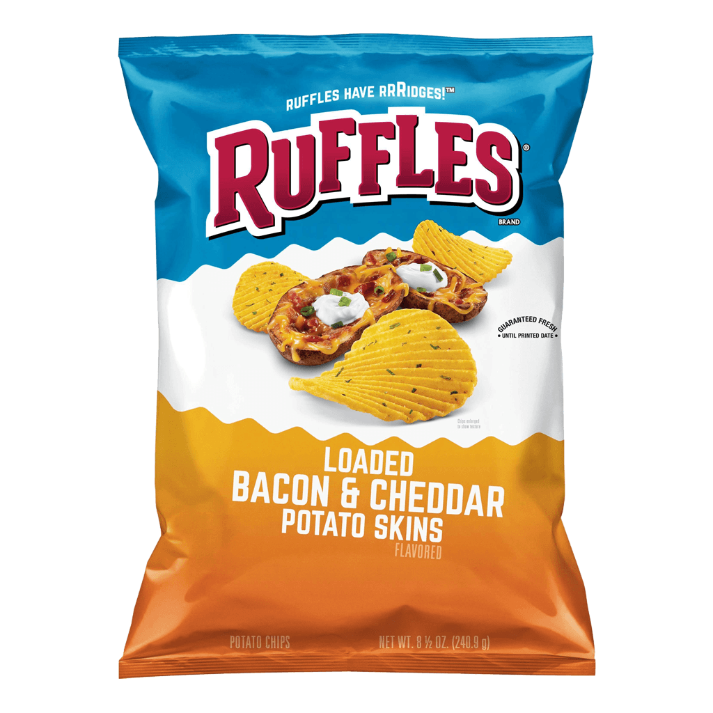 Ruffles Loaded Bacon Cheddar 6.5oz - Boozy.ph