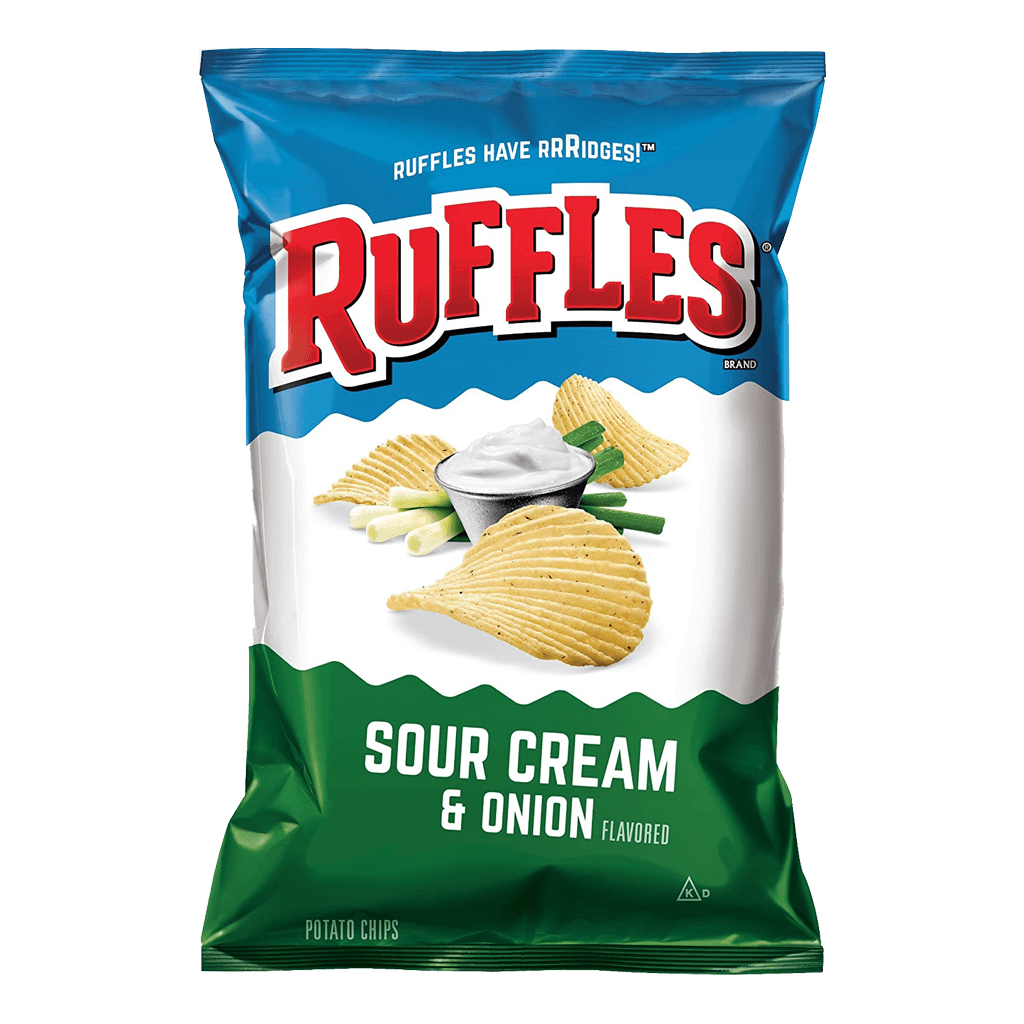 Ruffles Sour Cream & Onion 6.5oz - Boozy.ph