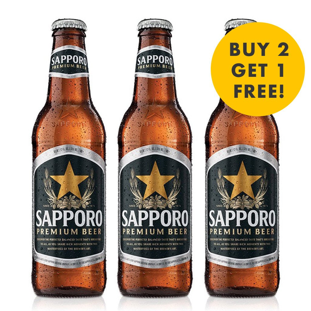 Sapporo 2+1 330ml