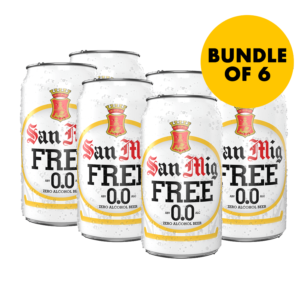 San Mig Free 0.0 330 mL Can Bundle of 6