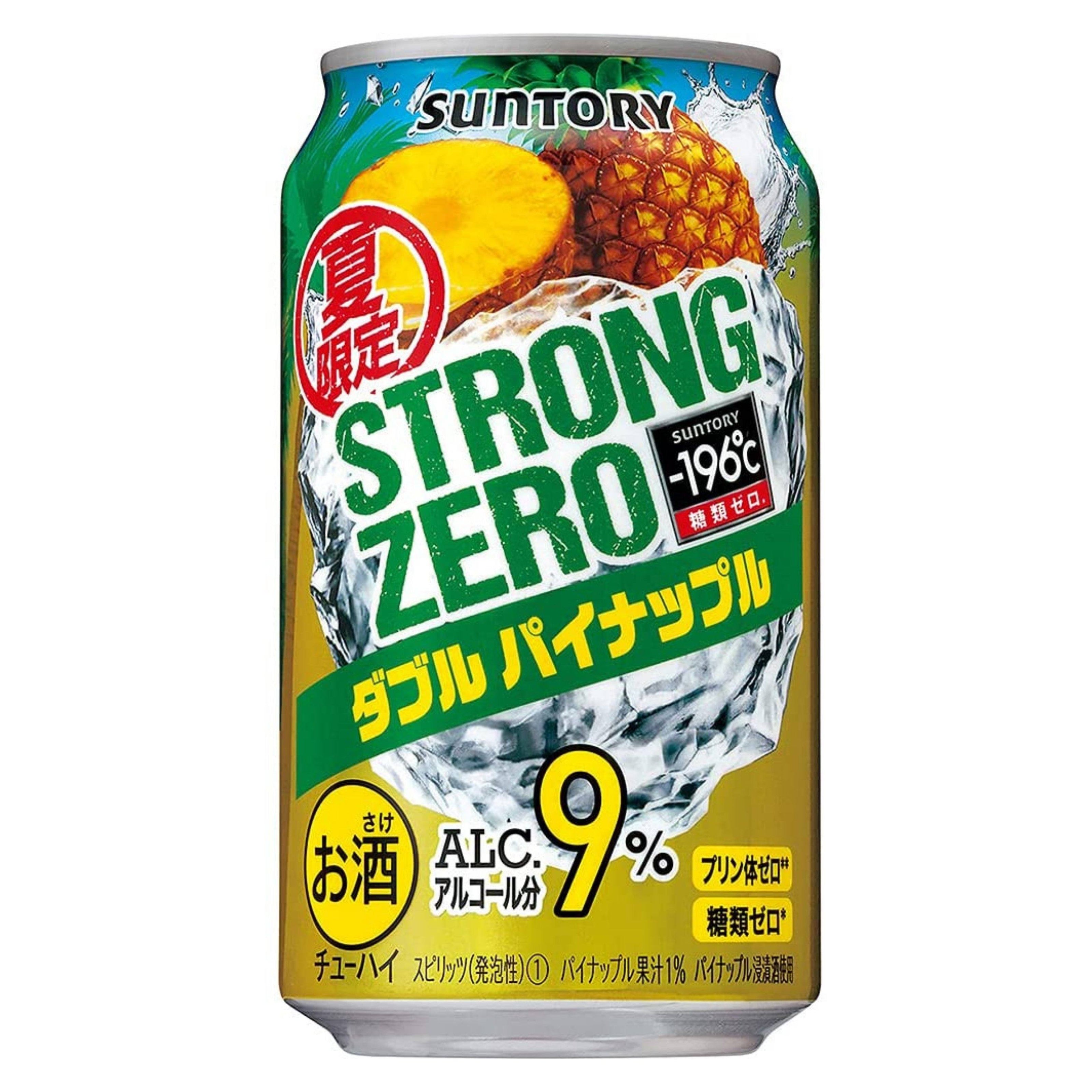 Strong Zero Double Pineapple 350ml