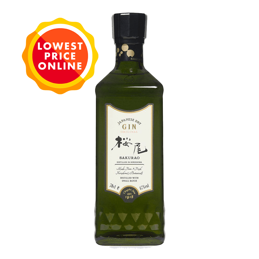 Sakurao Gin 700ml - Boozy.ph