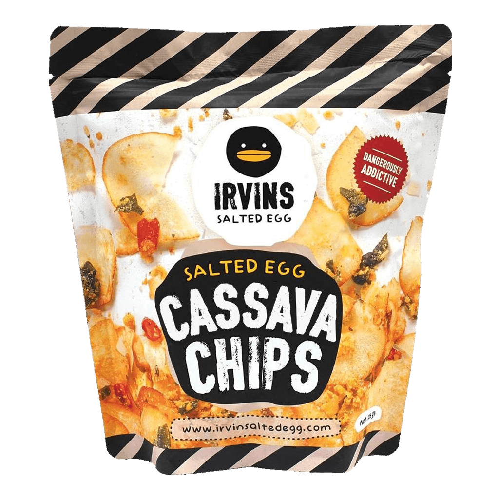 Irvin's Salted Egg Cassava 105g - Boozy.ph