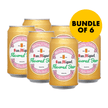 San Miguel Flavored Beer Lychee 330 mL Can Bundle of 6