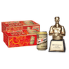 2  San Miguel Pale Pilsen 330 mL Can Case of 24 + FREE Beer Trophy