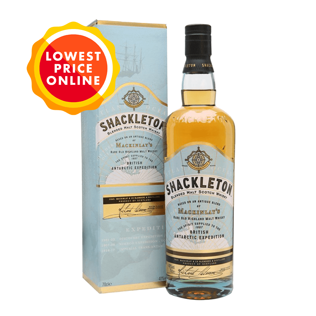 Shackleton Blended Malt Scotch Whisky 700ml - Boozy.ph