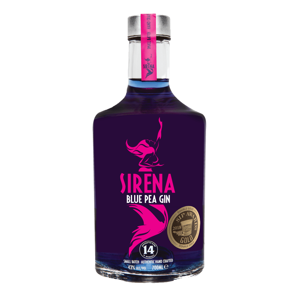 Sirena Blue Pea Gin 700ml - Boozy.ph