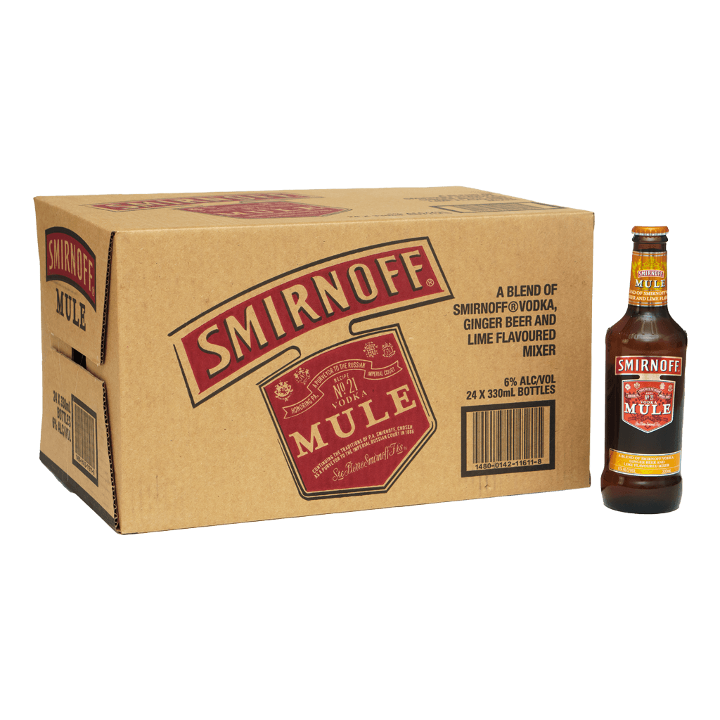 Smirnoff Mule 330ml Case of 24