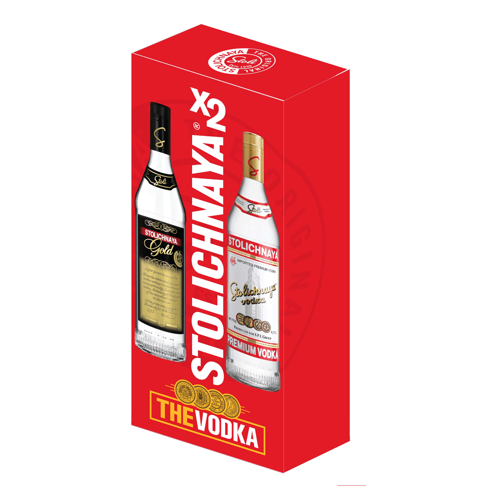 Stolichnaya DUO Box - Boozy.ph