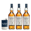 3 Talisker 10yo 700ml + FREE Talisker Flask