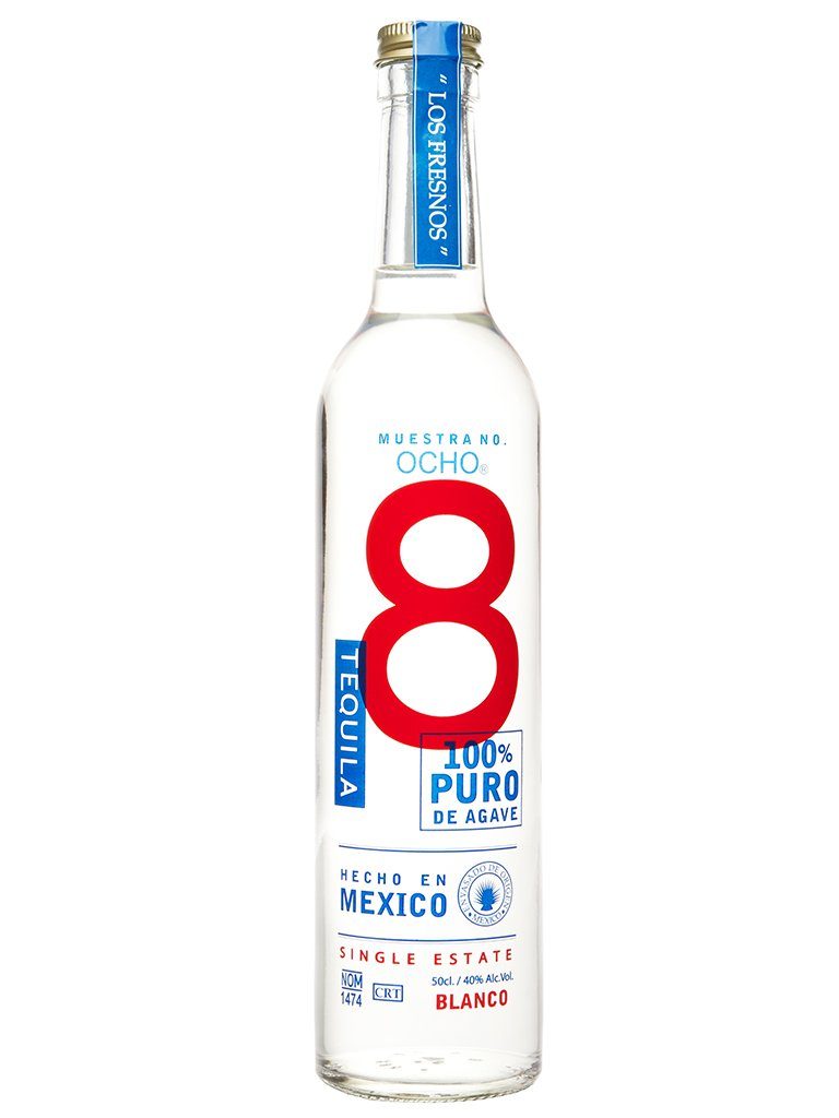 Ocho Tequila Blanco 100% Agave 500ml - Boozy.ph