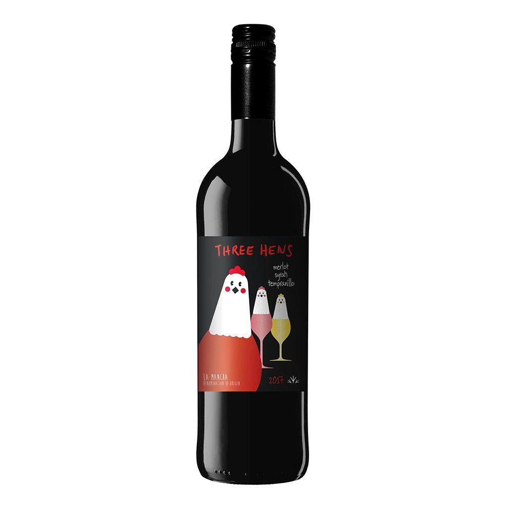 Three Hens Red 750ml - Boozy.ph