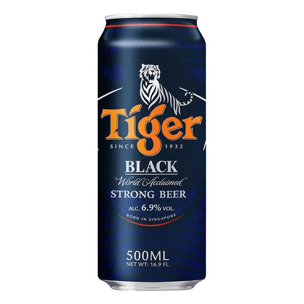 Tiger Black 500ml Can - Boozy.ph