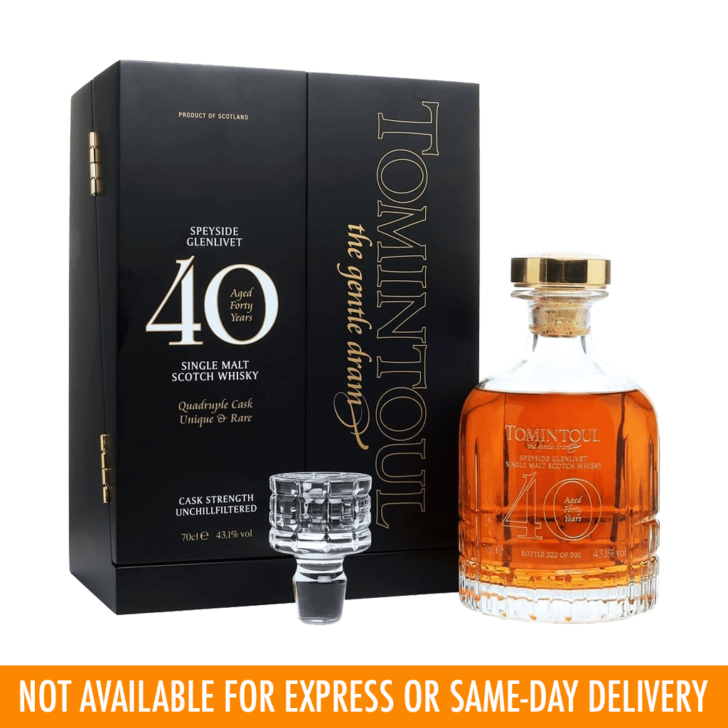 Tomintoul 40yo 700ml - Boozy.ph