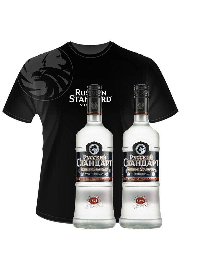 Russian Standard Vodka Pack + Free Tshirt - Boozy.ph