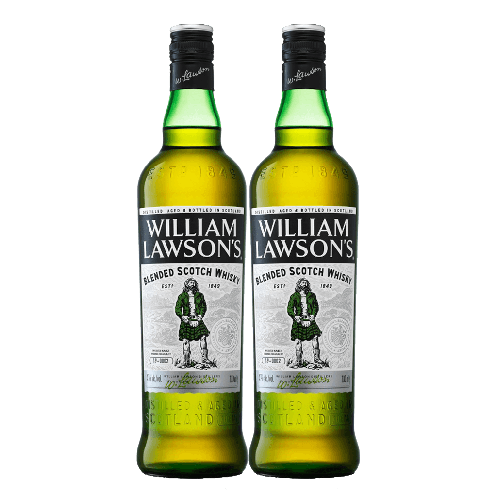 William Lawson's Blended Scotch Whisky 750ml Bundle of 2