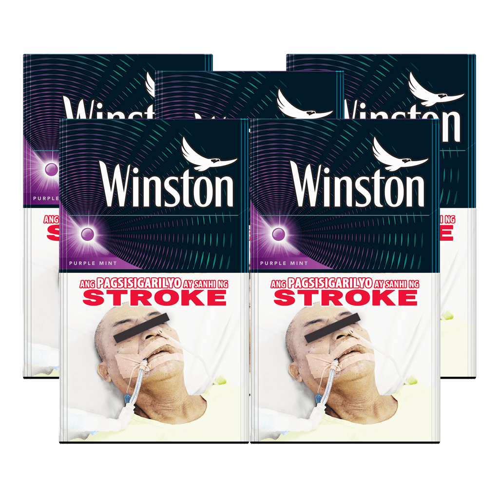 Winston Purple Mint Pack of 5