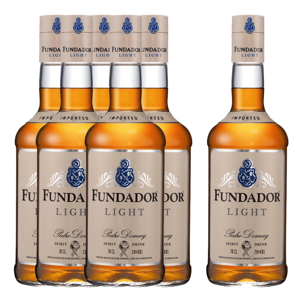 Fundador Light 700ml 5+1 Promo Pack