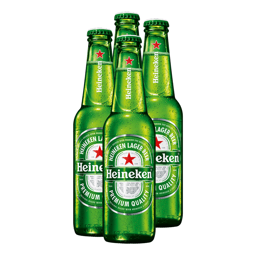 Heineken 330ml Bundle of 4 Bottles - Boozy.ph