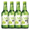 Jinro Green Grape Soju 360ml Bundle of 4