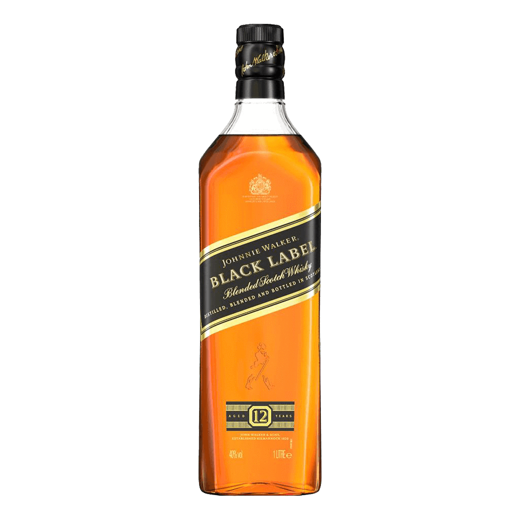 Johnnie Walker Black Label 1L - Boozy.ph