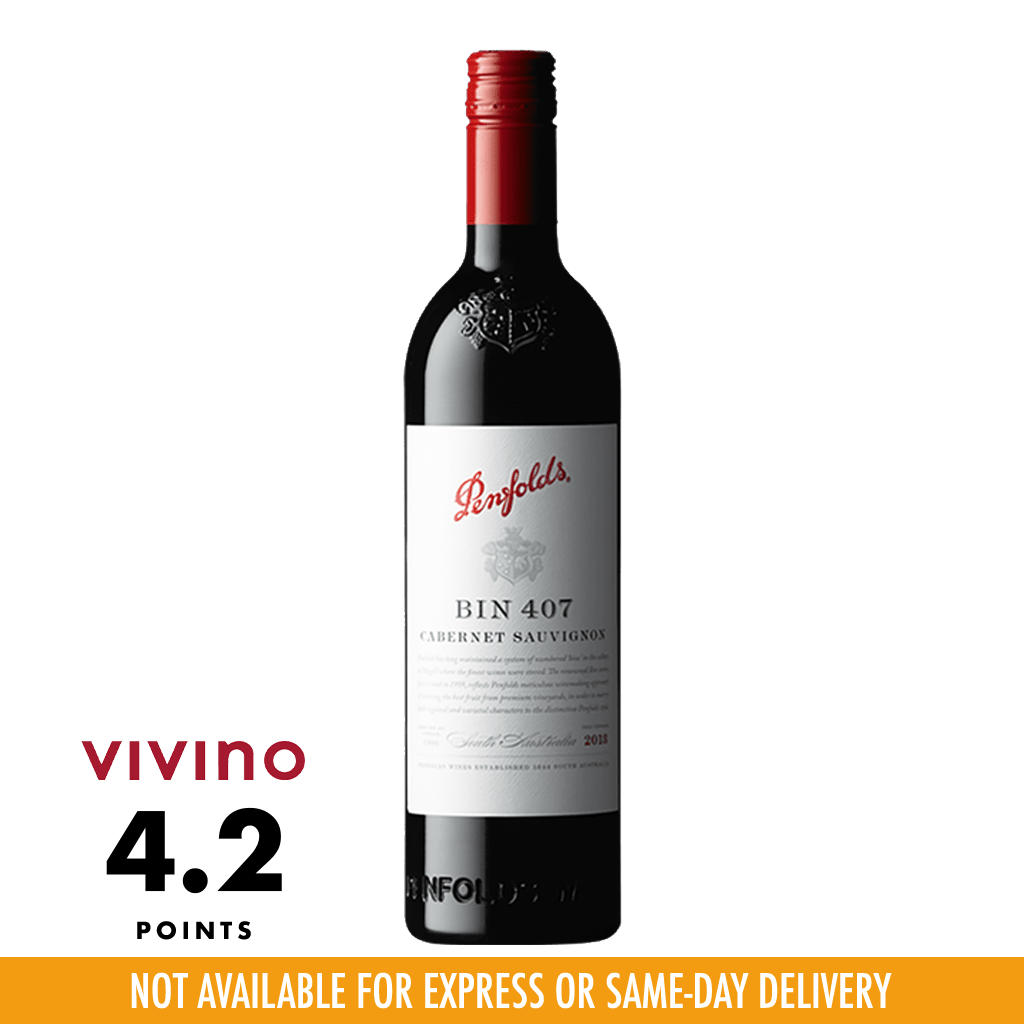 Penfolds Bin 407 Cabernet Sauvignon 750ml