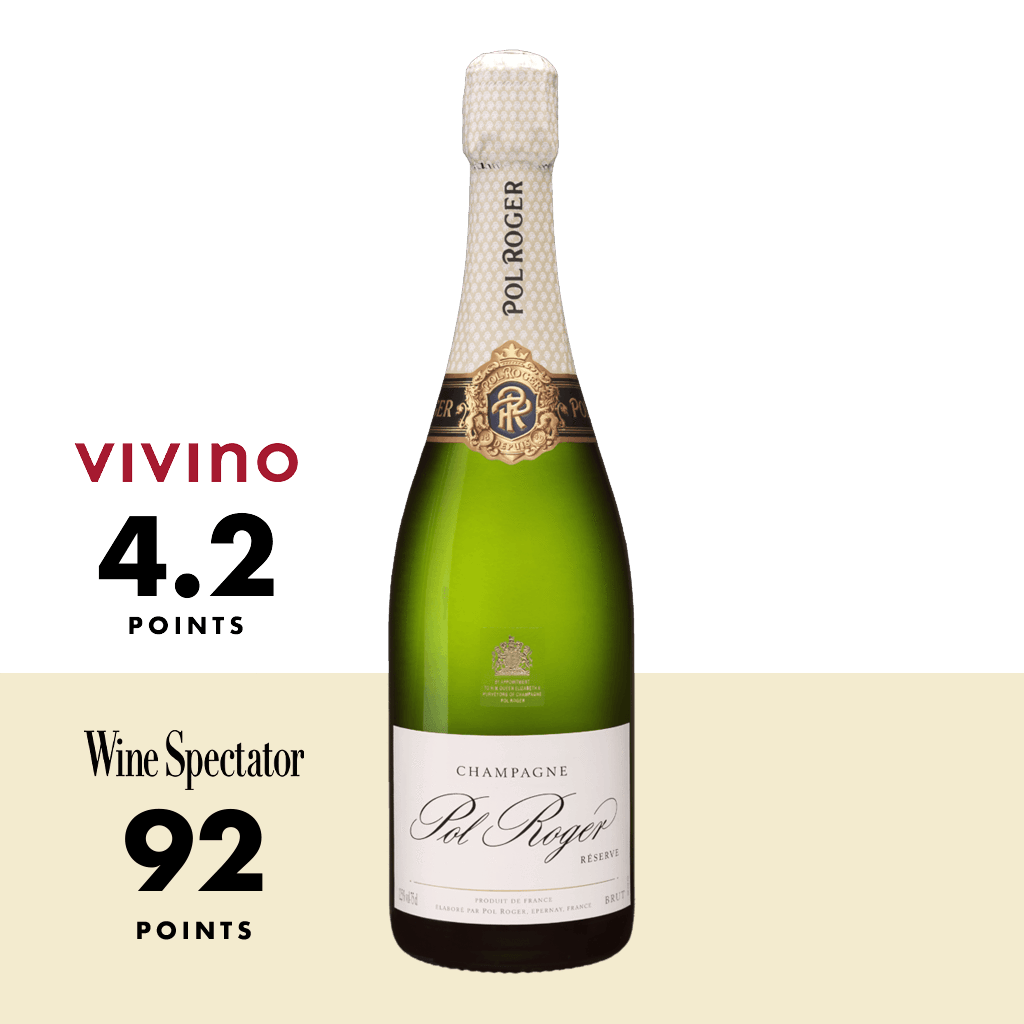 Pol Roger Brut Reserve NV 750ml - Boozy.ph