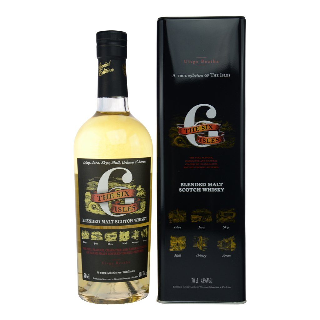 The Six Isles Scotch Whisky 700ml - Boozy.ph
