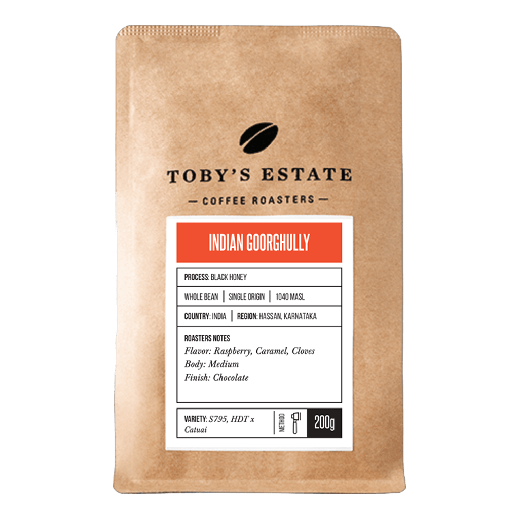 Toby's Estate Single Origin Indian Goorghully 200g - Boozy.ph