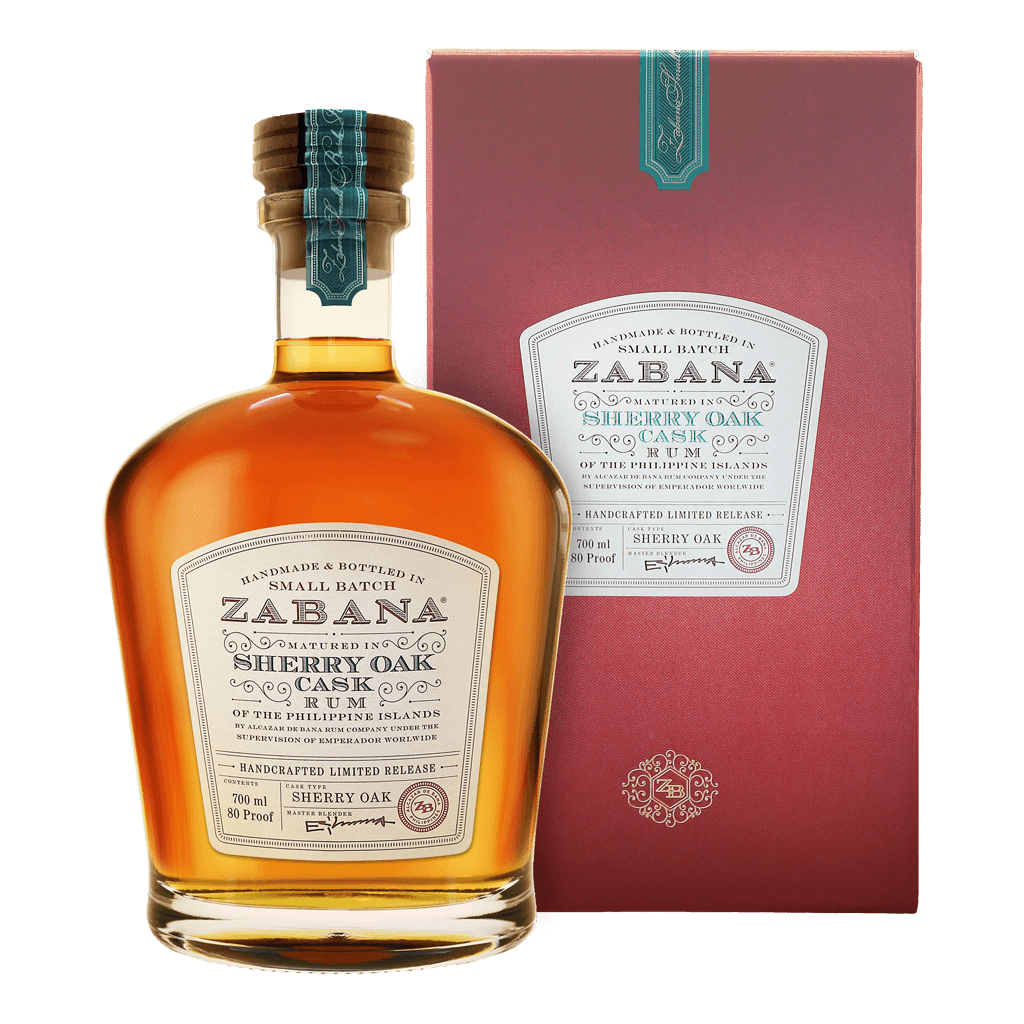 Zabana Small Batch Sherry Oak 700ml - Boozy.ph